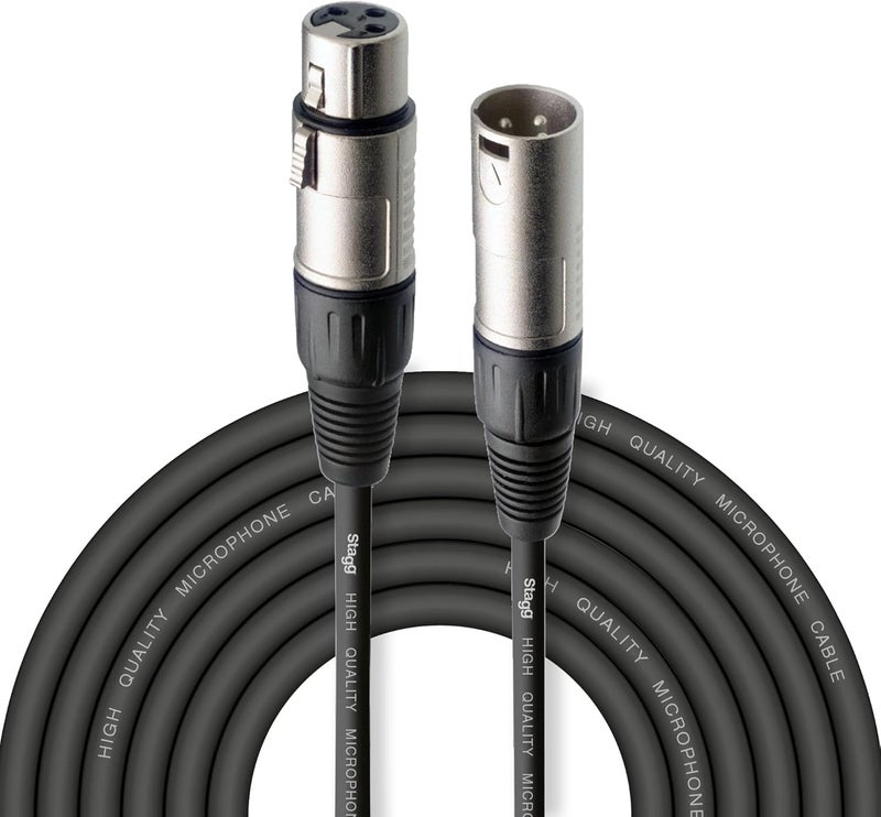 ستادج كابل ميكروفون XLR إلى XLR - 6 متر - Image 1