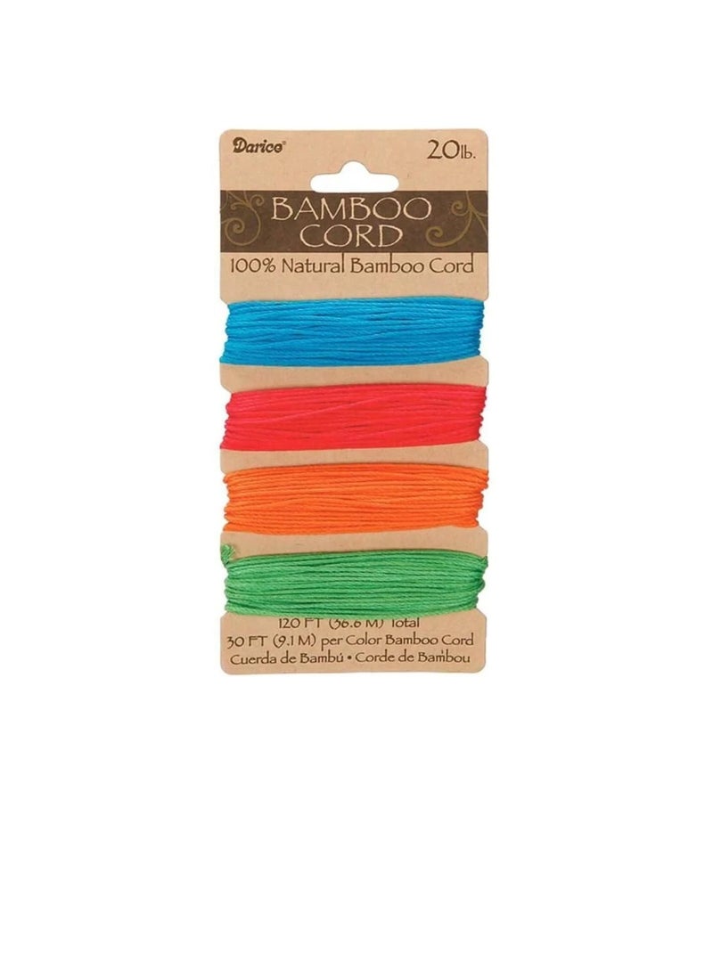 BAMBOO CORD SET NEON COLOR 20LB - Image 3