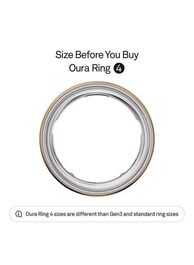 Oura Ring 4 Gold - Size 5 - Image 2