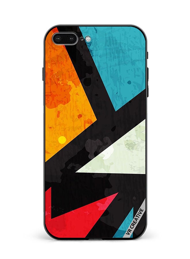 VR CREATIVE Protective Case Cover For Apple iPhone 7 Plus/8 Plus Abstract Design Multicolour - Image 1