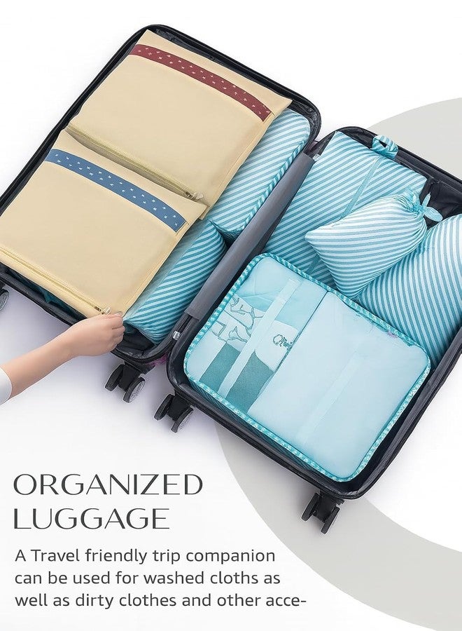 TAGPR 6pcs Cotton Saree Storage Bags Big Size Saree Covers Single Saree Bag with Zip Closure Clothes Organizer with Transparent Window for Wardrobe Storage (Pack of 6, 16x14inch) - Image 2