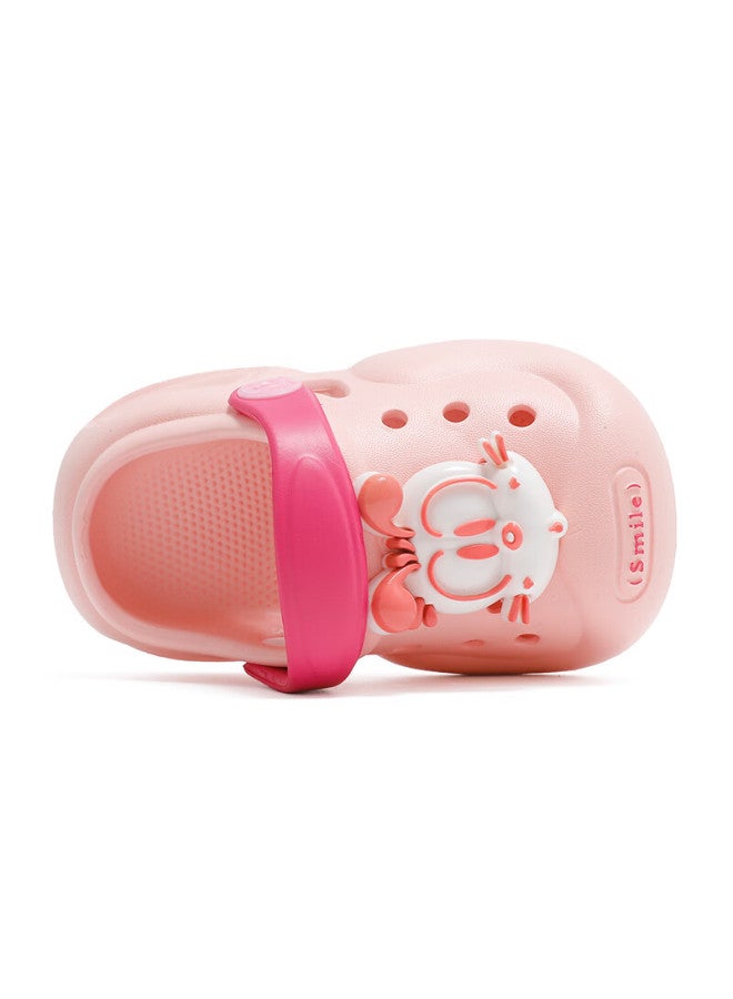 Bobdog Girls' Slippers, Summer Soft-soled Baby Beach Shoes, Children's Clogs, 117342003, Warm Pink, Size 170 - Image 3