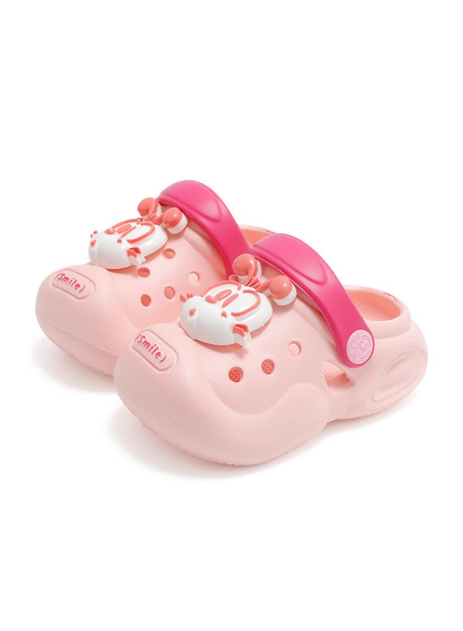 Bobdog Girls' Slippers, Summer Soft-soled Baby Beach Shoes, Children's Clogs, 117342003, Warm Pink, Size 170 - Image 4