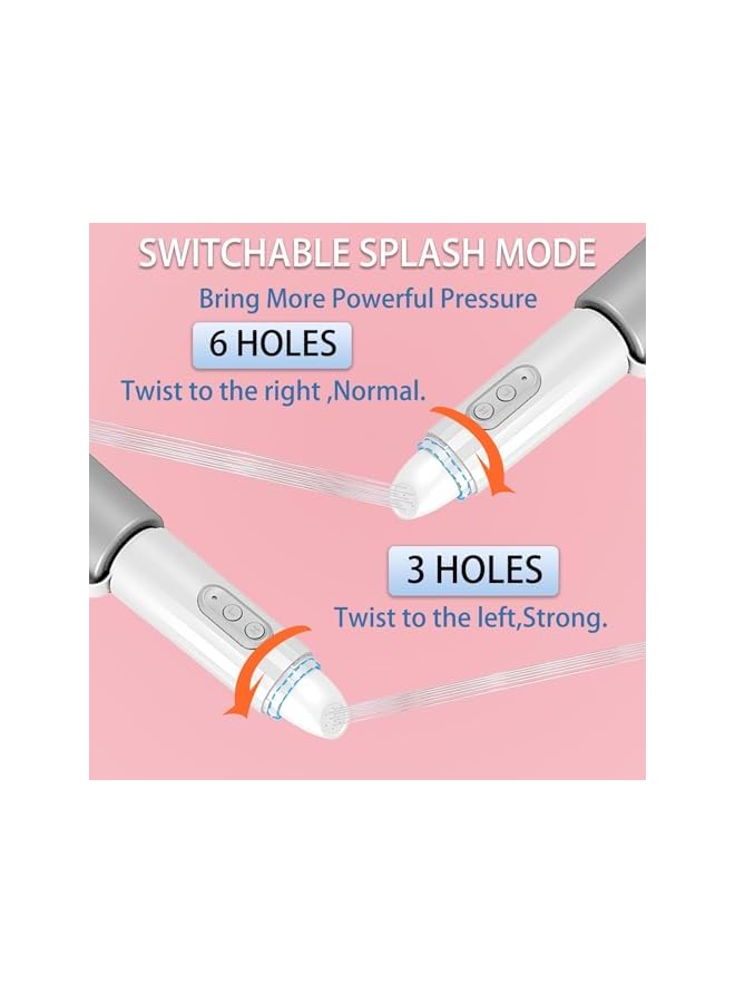 The Bros Portable Travel Bidet, Mini Handheld Personal Bidets with 4 Models, USB Rechargeable IPX7 Waterproof Electric Bidet Sprayer For Personal Hygiene Cleaning Postpartum & Baby Care - Image 2