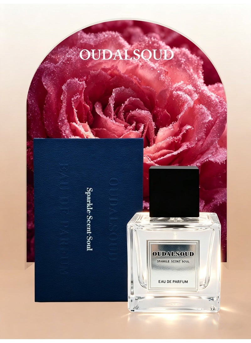 OUDALSOUD Desert Rose Eau De Parfum | 40% Concentrated | Long Lasting Over 8 Hours | Premium Arabian Floral Oriental Scent | Luxury Gift Box For Valentine & Ramadan - Image 1