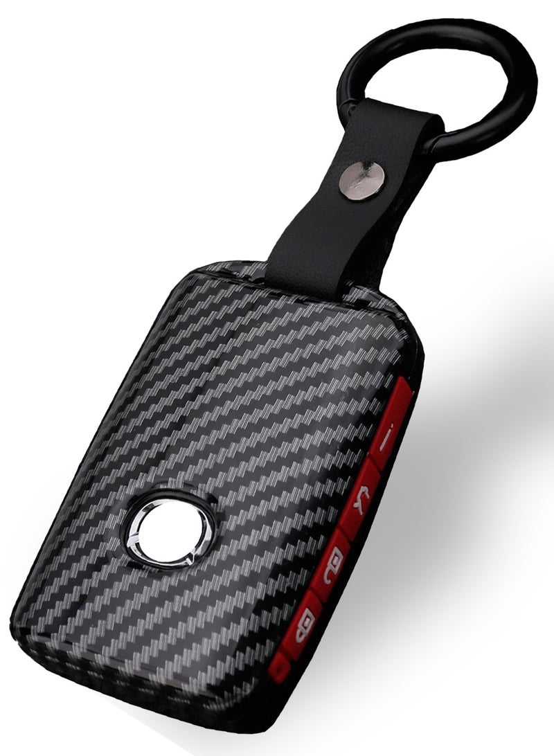 NajmStyle 4 Button Key Fob Cover for Mazda 3 6 Hatchback Cx3 Cx4 Cx5 Cx7 Cx8 Cx9 Cx30 2023 Accessories Smart Key Case - Image 1
