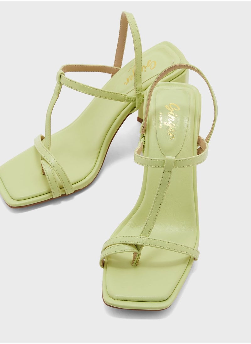 Ginger - Block Heel Sandals - Image 1