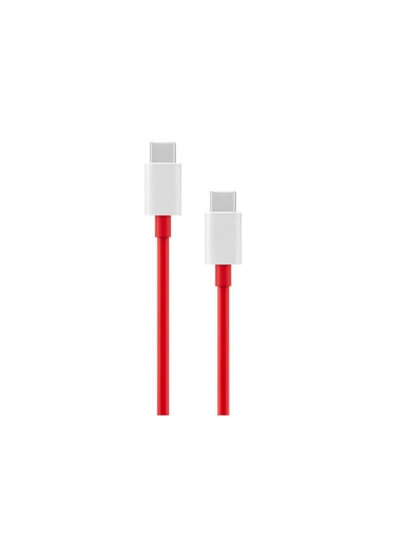 OEM Oneplus cable 65W Tybe C To Type C-Red