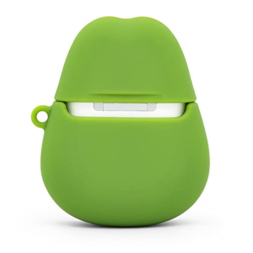 Dumkery Cute Airpods Case, Avocado Airpods 2 Case, 3D Fruit Airpods 1st Generation Case, Airpods 2nd Generation Shockproof Silicone Charging Cases with Cleaner Kit and Keychain for Girls Boys Women - Image 4