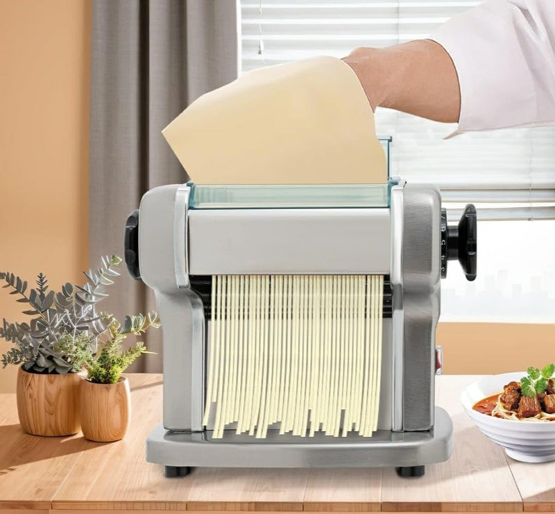 Shoppers Hub PNQ Electric Double Blade 2 Knife Pasta Maker Machine for Ideal Heavy Duty Use in Hotels Restaurants Cafes and Other Culinary Commercial Places  - Image 5