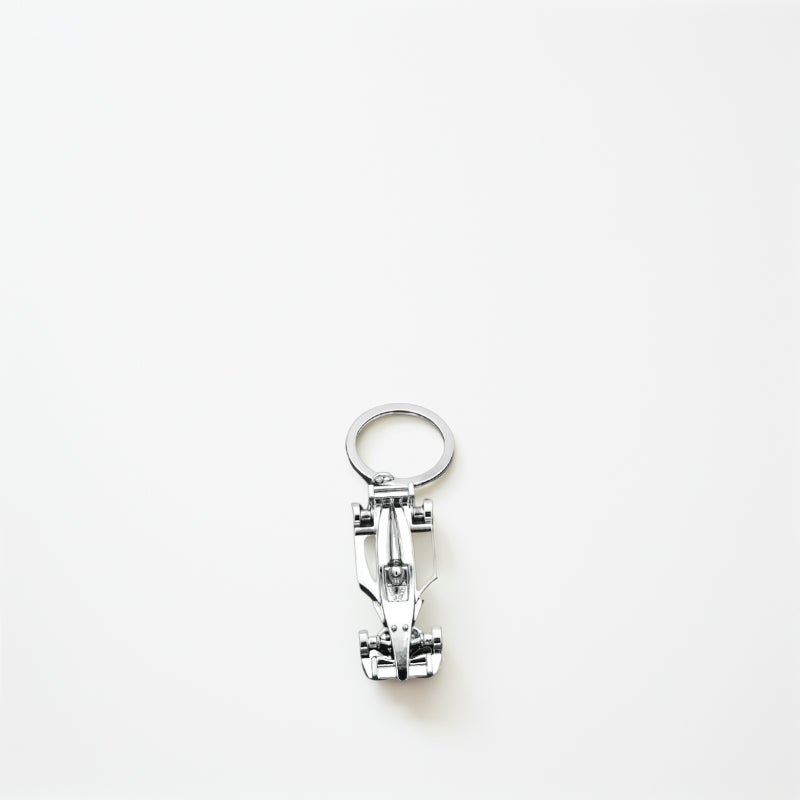 6 pcs Mini Racing Car Shape Keychains Key Holder Stylish Key Key Decoration Small Gift for Men Women ( ) - Image 2