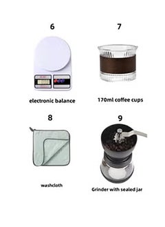 Gogoya V60 Set 15 Piece Coffee Drip Set With Tool Case  - Image 5