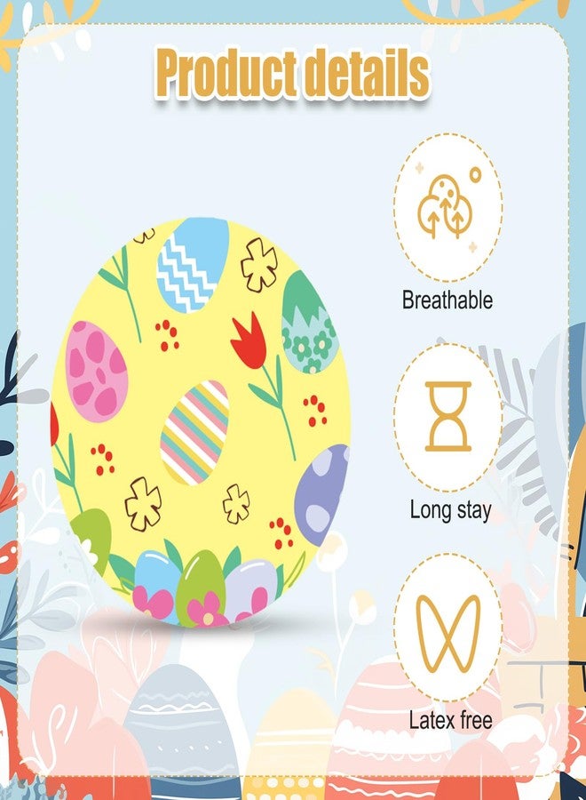 Tinoaly 25pcs Sensor Covers for Libre 2/3, Easter Theme Waterproof Sensor Medical Adhesive Patches CGM Breathable Patch Stickers Compatible with Libre (Non-Porous - Image 4