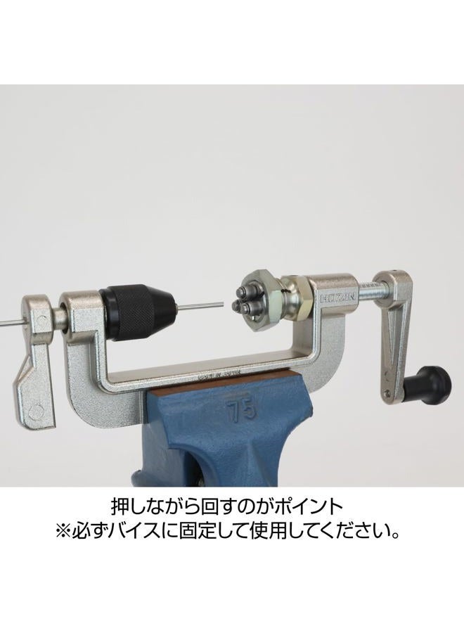HOZAN SPOKE THREADING MACHINE C702-14 - Image 2