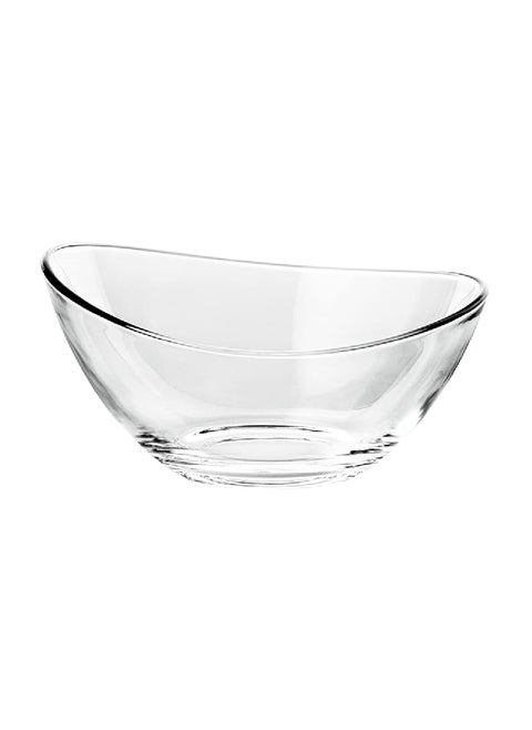Papaya Crystal Dishwasher Safe Salad Bowl Clear 330 ml VDV60809EML/VDVS100525