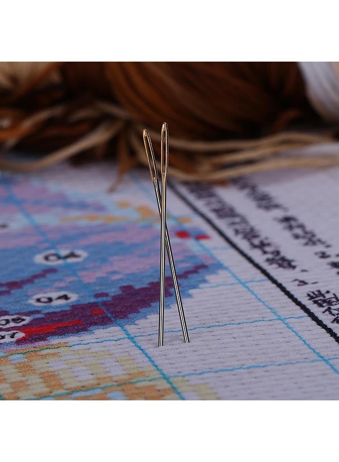 Aknur DIY Handmade Needlework Cat Pattern Scenery Green 38x34centimeter - Image 4