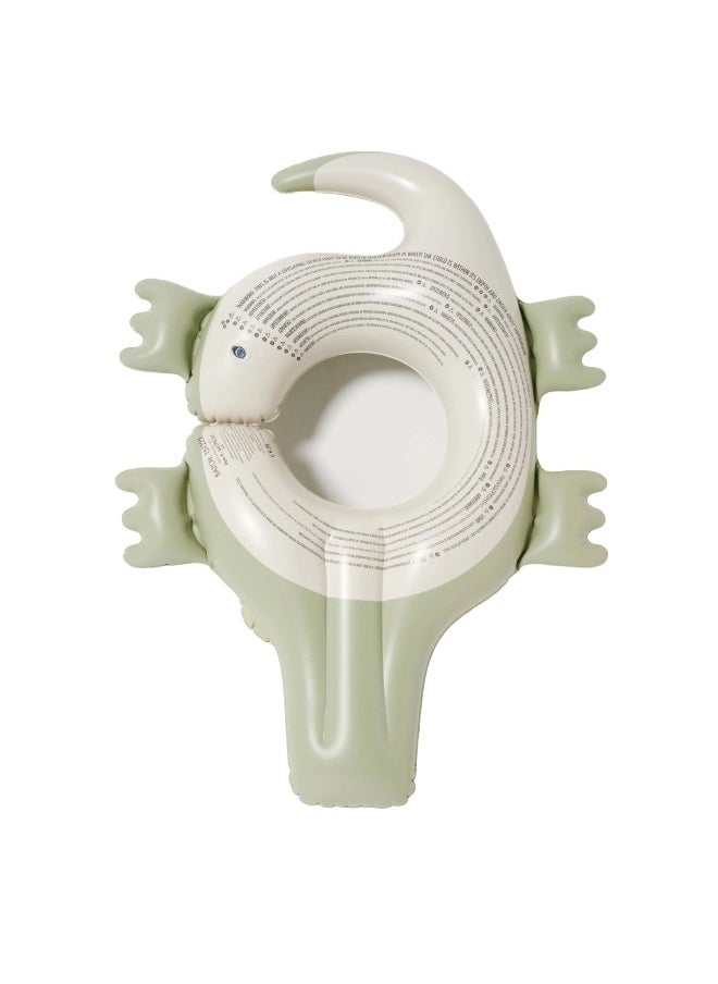 SUNNY LIFE Kids Pool Ring – Crocodile Shape | Inflatable Swim Ring for Children | Fun Animal Pool Float for Kids | Summer Water Toy for Beach & Pool - Image 4