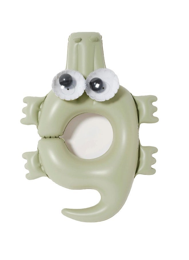 SUNNY LIFE Kids Pool Ring – Crocodile Shape | Inflatable Swim Ring for Children | Fun Animal Pool Float for Kids | Summer Water Toy for Beach & Pool - Image 2
