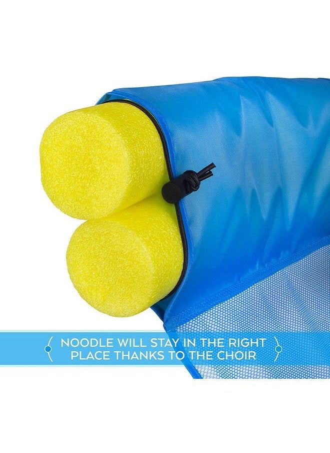 AXI - Pool Chair Pool Noodle Float For Adults & Kids Sling Mesh Chair. Suitable Seat For Lake Pool Ocean River...Great Pool Accesories. Add One Or Two Noodles. Pool Noodles Not Included. - Image 1