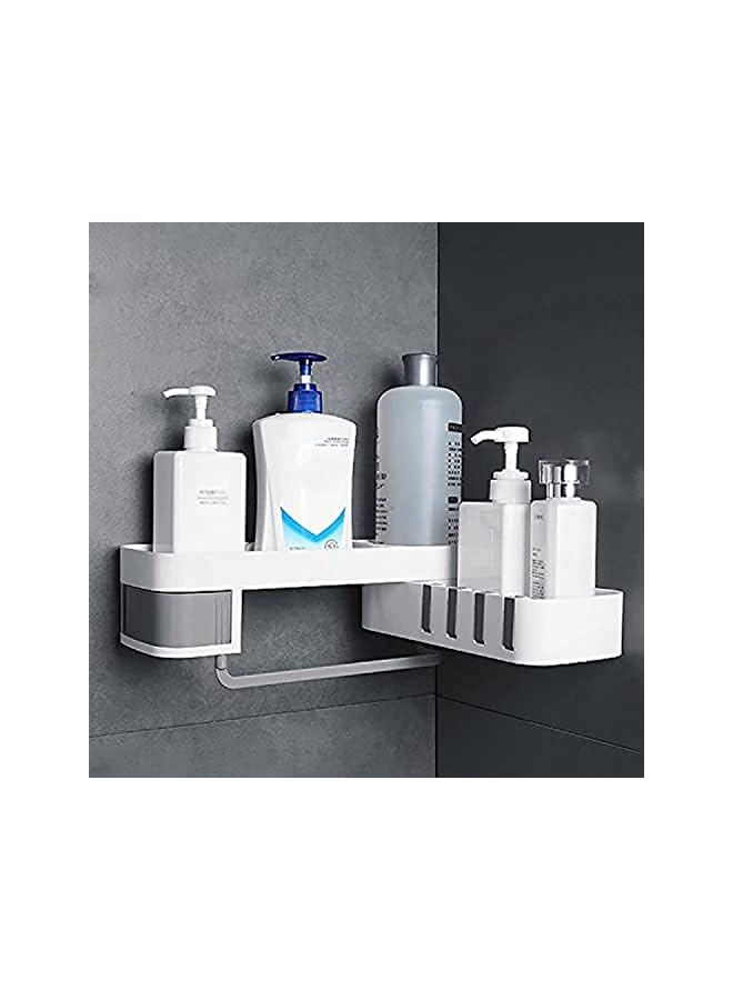 Raxoom Shelves, Bathroom Storage Shelf, Shower Caddy, Bathroom Rack Organizer Wall Mounted - Image 2