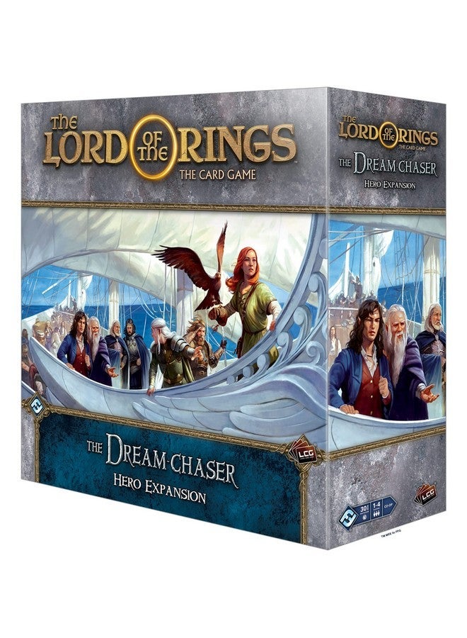 Fantasy Flight Games The Lord of the Rings The Card Game The Dream-chaser HERO EXPANSION - Cooperative Adventure Game, Strategy Game, Ages 14+, 1-4 Players, 30-120 Min Playtime, Made by - Image 1