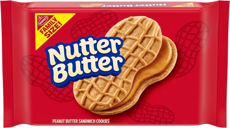 Nutter Butter Peanut Butter Sandwich Cookies, Family Size - Image 1