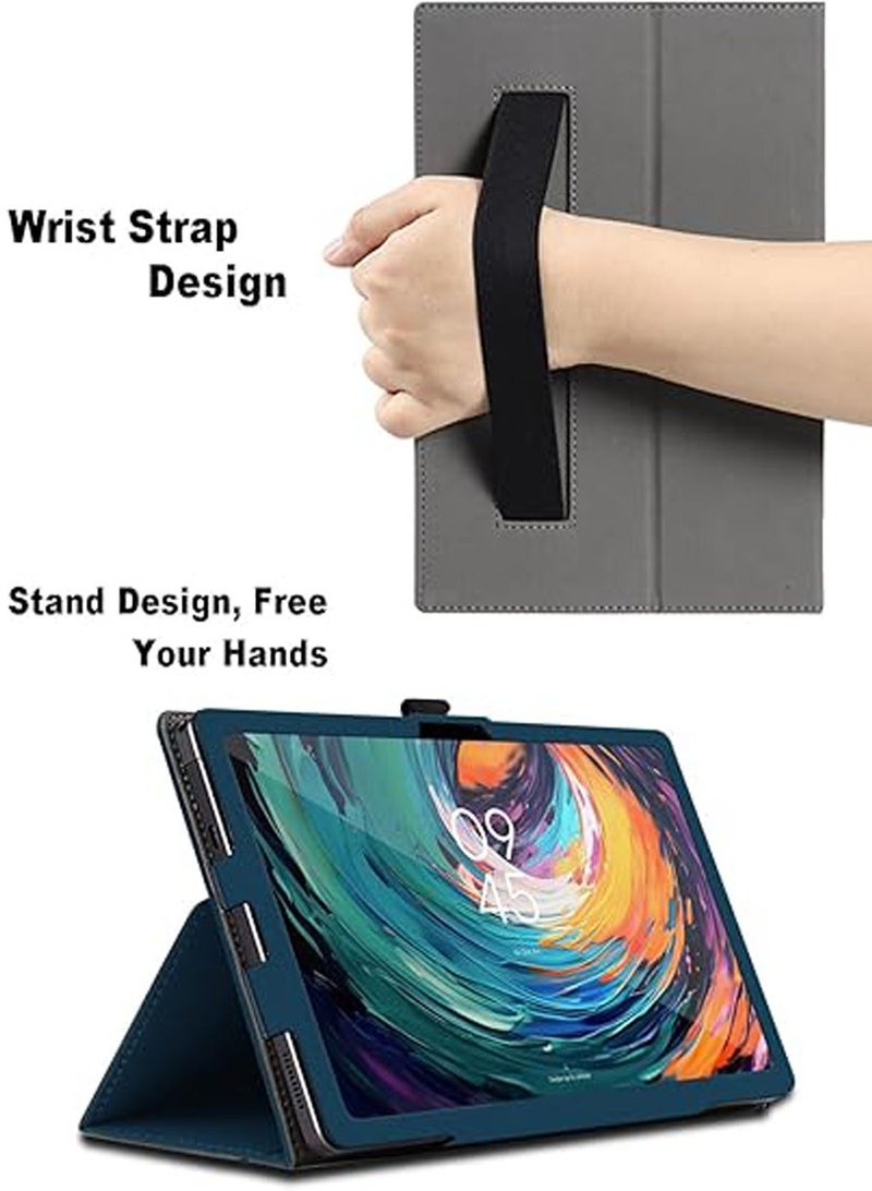 Case Compatible with TCL Nxtpaper 14 Pro Tablet 14 inch 2024, PU Leather Protective Cover Case with Magnetic and Seat Belt for TCL Nxtpaper 14 Pro  - Image 3