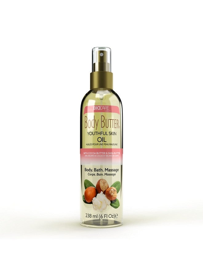 Biocare Body Butter Youthful Skin Oil With Cocoa Butter & Shea Butter Infused With Vitamin E6 Oz - Image 1