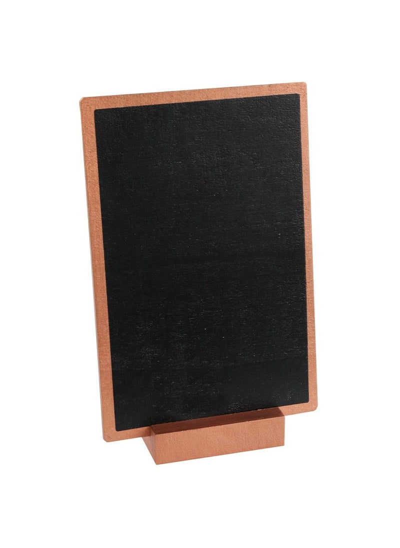 SANTEX Chalkboard Rose Gold Wood 15cm - Image 1