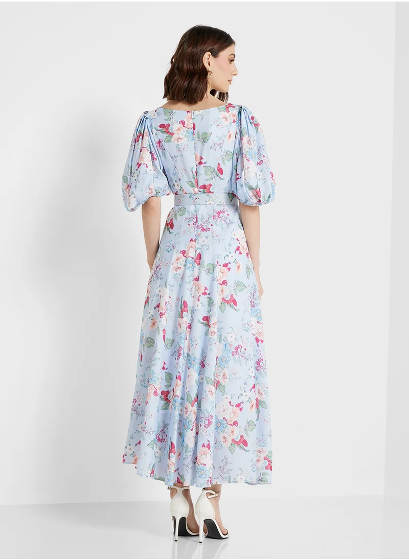 ELLA Floral Print Dress