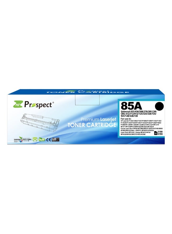 Prospect Toner Cartridge 85A CE285A Black Compatible with hp LaserJet P1005 1006 P1007 P1008 P1009 P1100 P1102 P1102W M1120 M1120n M1132 M1210 M1212nf M1214 M1217 M1522 M1522n - Image 2