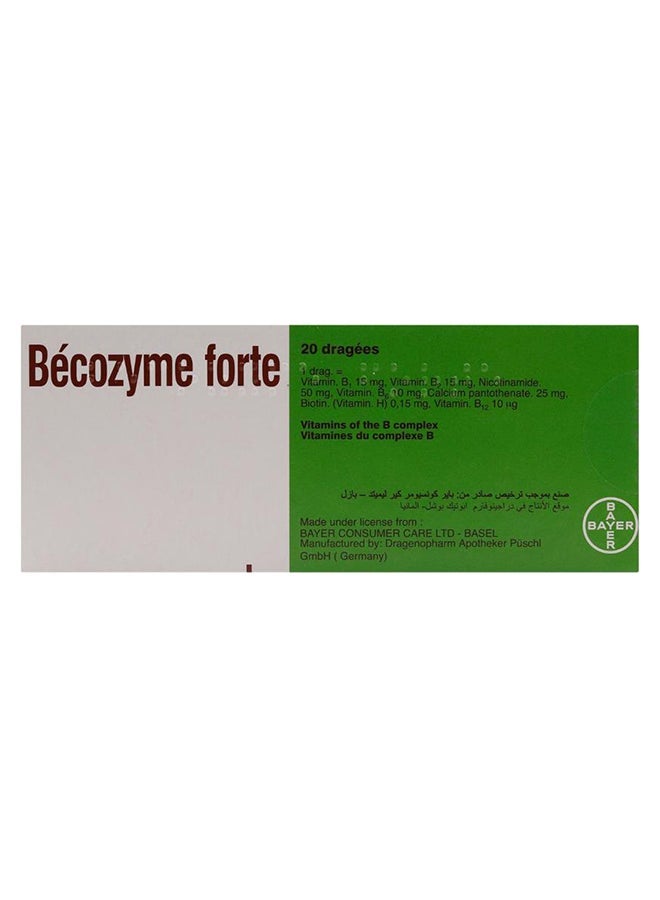 Becozym Forte Tablets 20's