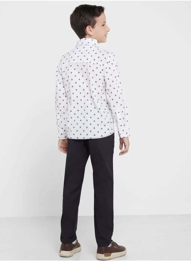 Pinata Boys Printed Shirt And Pant Set