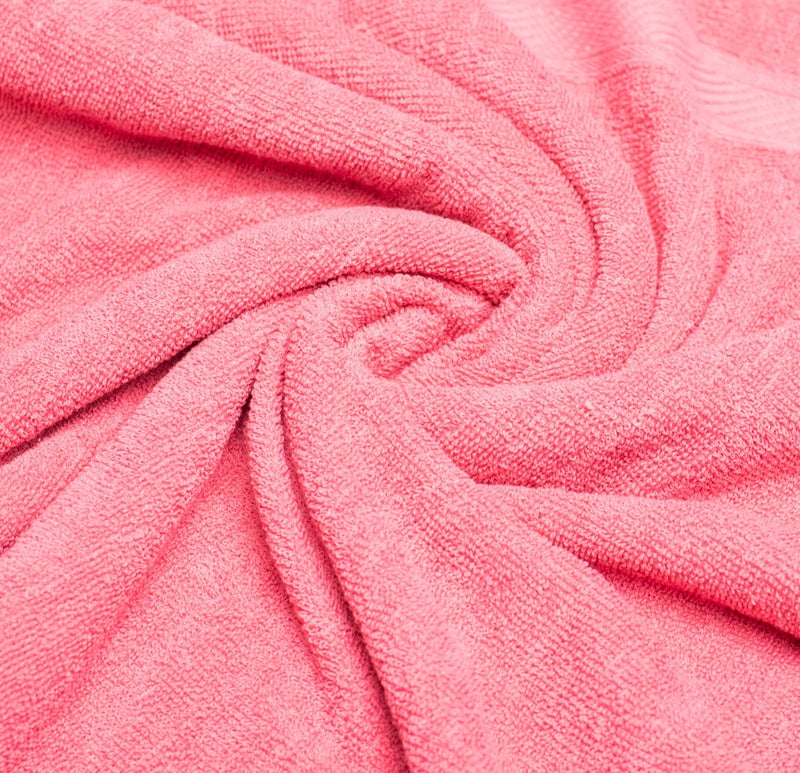 Furnofy 450 GSM Hand Towel Set of 3 Soft, Absorbent & Quick Dry Towel for Gym, Home, Kitchen, Pool, Travel - (40x60 cm, Pink) - Image 3