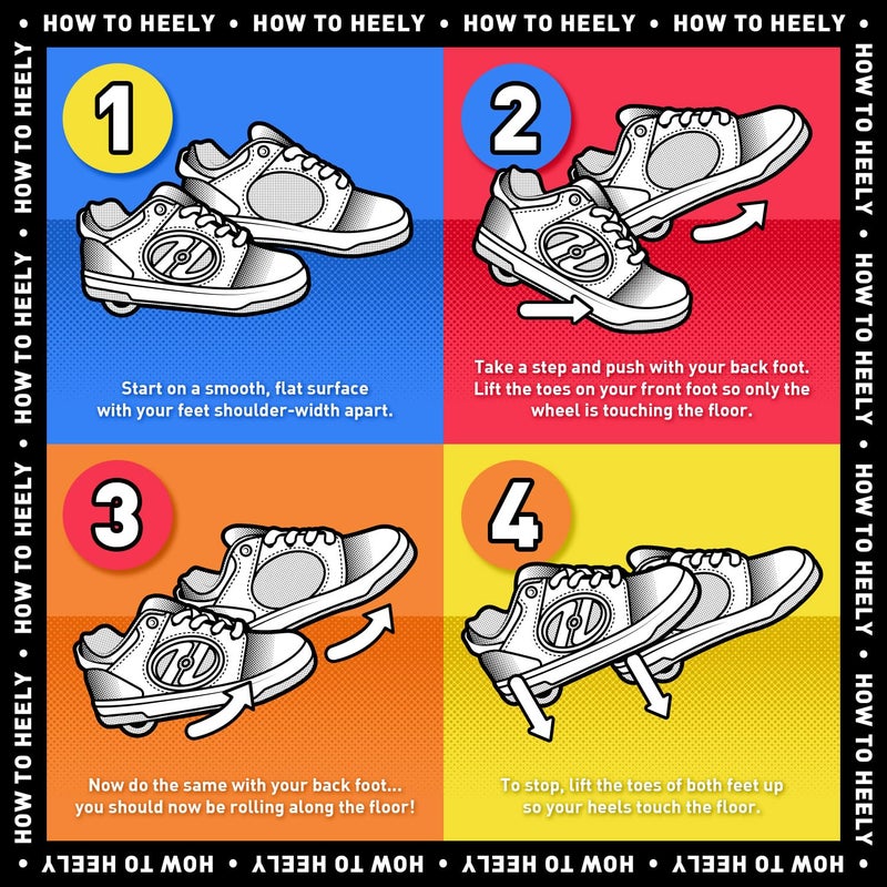 HEELYS أحذية هيليز برو 20 للكبار بعجلات (10، أسود) - Image 2