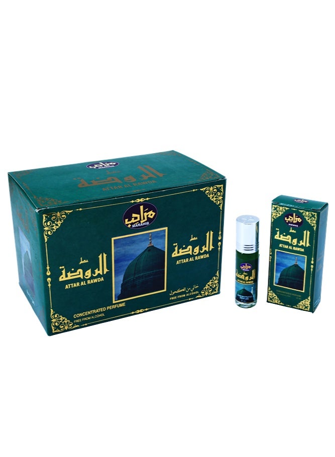 عطر الروضة مراحب رول 6 مل 12حبة