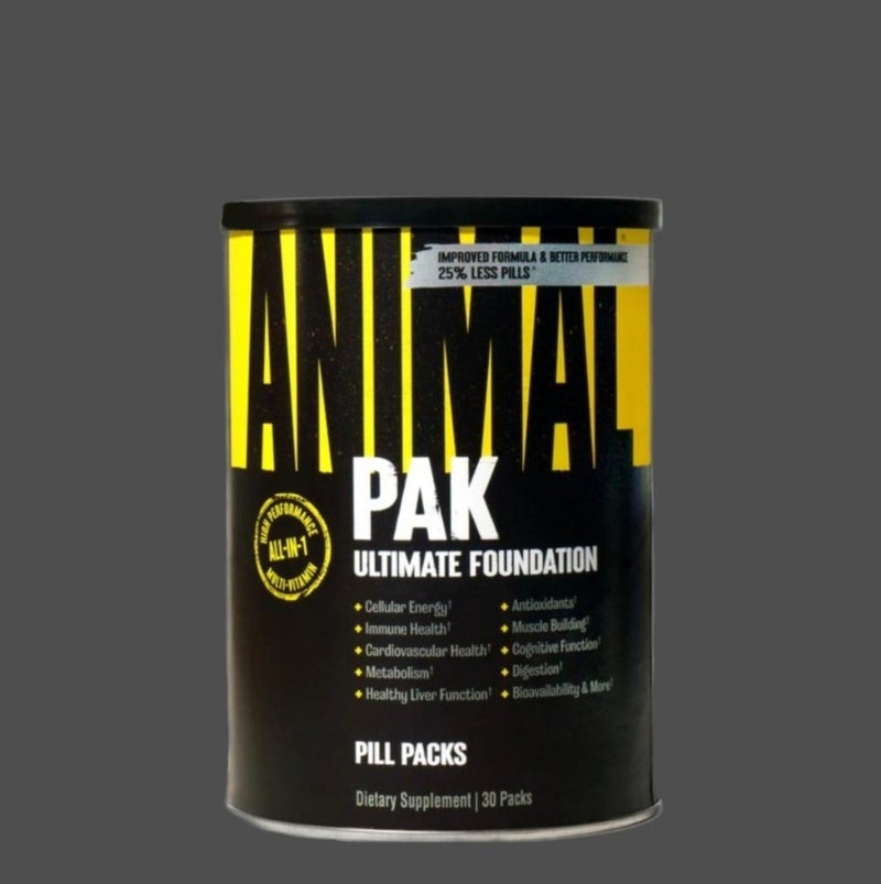 Universal Nutrition Animal Pak Multivitamin 30 Packs