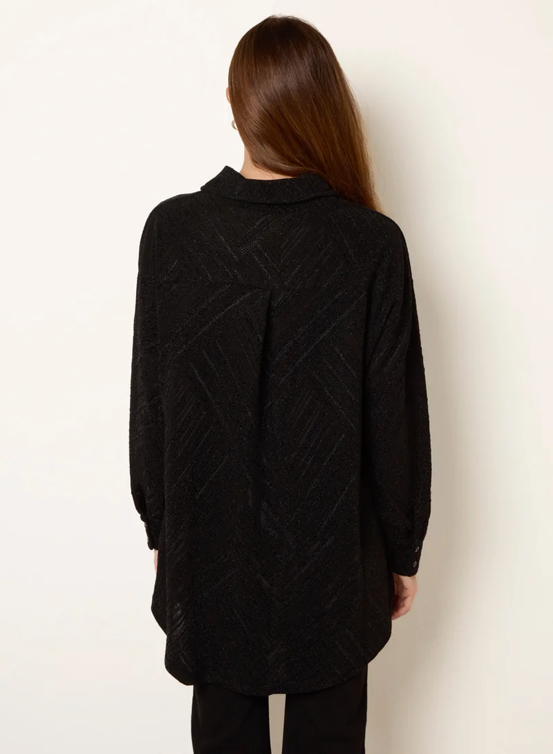 بلو فانيلا Lurex Shirt