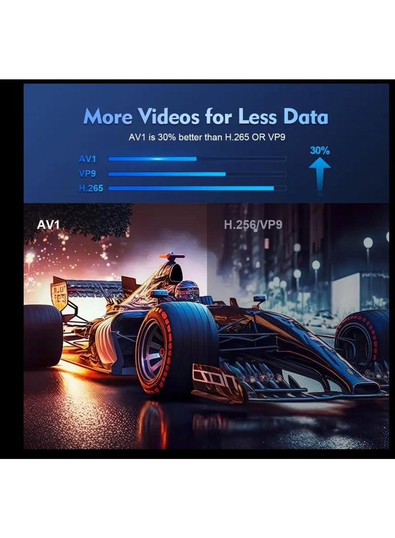 HS Hifi Speaker LCD Projector Support HD 1080P 4K  Lumen Smart Projector with Wifi Bluetooth 5.0 11 Portable Mobile Home Theater Suitable for Games Office Movies - Image 3