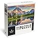 Lantern Press Grand Teton National Park Wyoming Sunrise and Snake River 1000 Piece Jigsaw Puzzle for Adults Made in USA with Reference Poster - Image 2