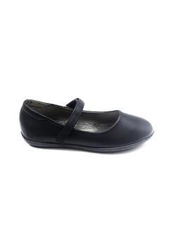 Mon Ami Mon Ami Girls and Kids School Shoes | Soft Bottom, Hook and Loop, Flats & Lightweight for Little Kid | Casual Baby Girl Mary Jane Shoes for Party, School Uniform, Black Dress & Wedding Dress  - Image 1