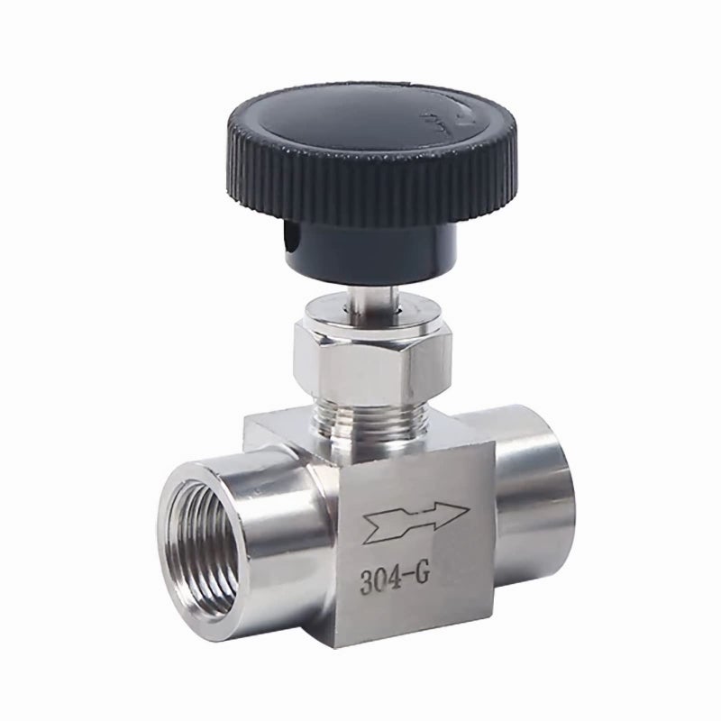 ThsGivingStore 18 14 38 12 Inch G Valves 304 Stainless Steel G Female Needle for Valve Flow Control Water Gas OilFerrule StraightThrough Female Needle ValveControl Needle Valve - Image 2