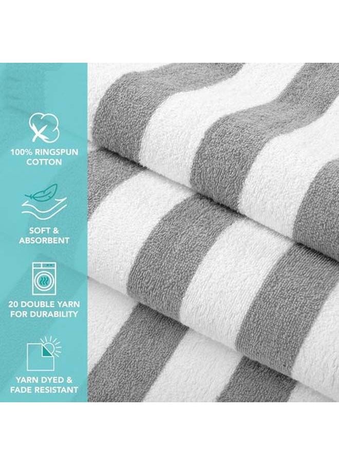 Signoola Kids Beach towel 100 x 50 cm Grey Stripes, 100% cotton. - pzsku/Z1EF9A94CB656AAB5319BZ/45/_/1717315237/193a6457-73b8-4a3c-9e41-4b9706bca08f