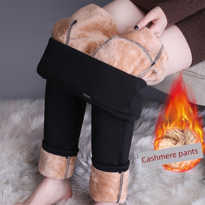 Spring and Autumn Middle-aged Mom Pants Slim-fit Plus Size High Elasticity Straight Pants Spring Women's Pants Outer Wear Small Foot Leggings - Image 2