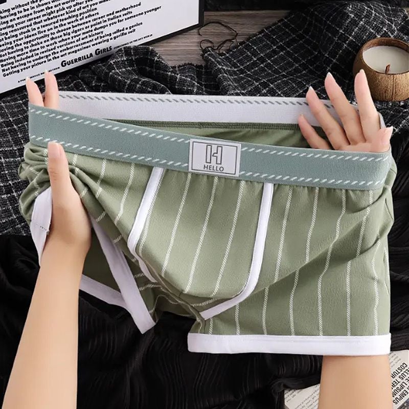 3-Pack Men'S Underwear Pure Cotton Breathable Loose Men'S Boxer Briefs Youth Sports Pants Men'S Boxer Shorts - Image 4