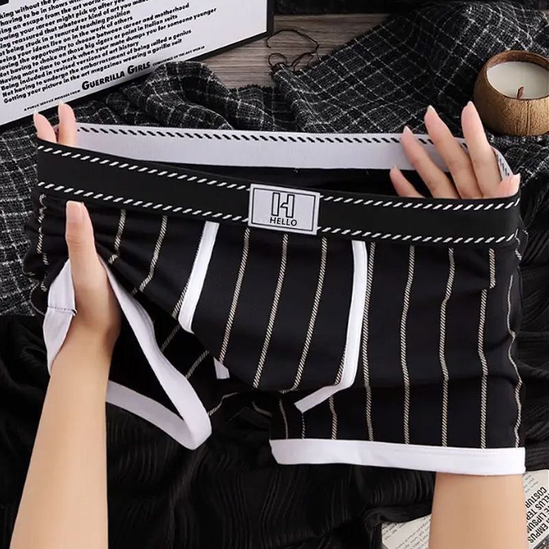 3-Pack Men'S Underwear Pure Cotton Breathable Loose Men'S Boxer Briefs Youth Sports Pants Men'S Boxer Shorts - Image 5