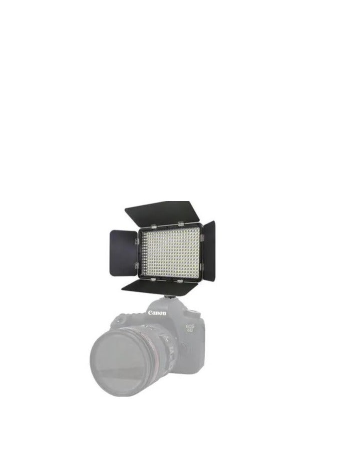 برو ميج مجموعة إضاءة فيديو PROMAGE PRO LED 600 على الكاميرا لكاميرات DSLR وكاميرات الفيديو مع 600 مصباح LED، وقرص ألوان 3200-6500 كلفن وسطوع قابل للتعديل - Image 2