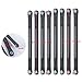 JGGZONE 8pcs Aluminum Alloy Chassis Linkage Rod Set Upper Lower Suspension Links for 18 LOSI LMT RC Crawler Car Pull Rod Link Linkage Tie Rod Kit Upgrade Parts Accessories - Image 4