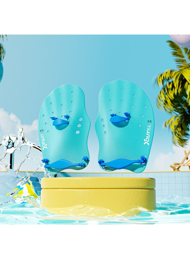 Generic Swimming Flippers Adult Freestyle Breaststroke Arm Trainer Children's Swimming Special Paddling Palm Silicone Palmer 