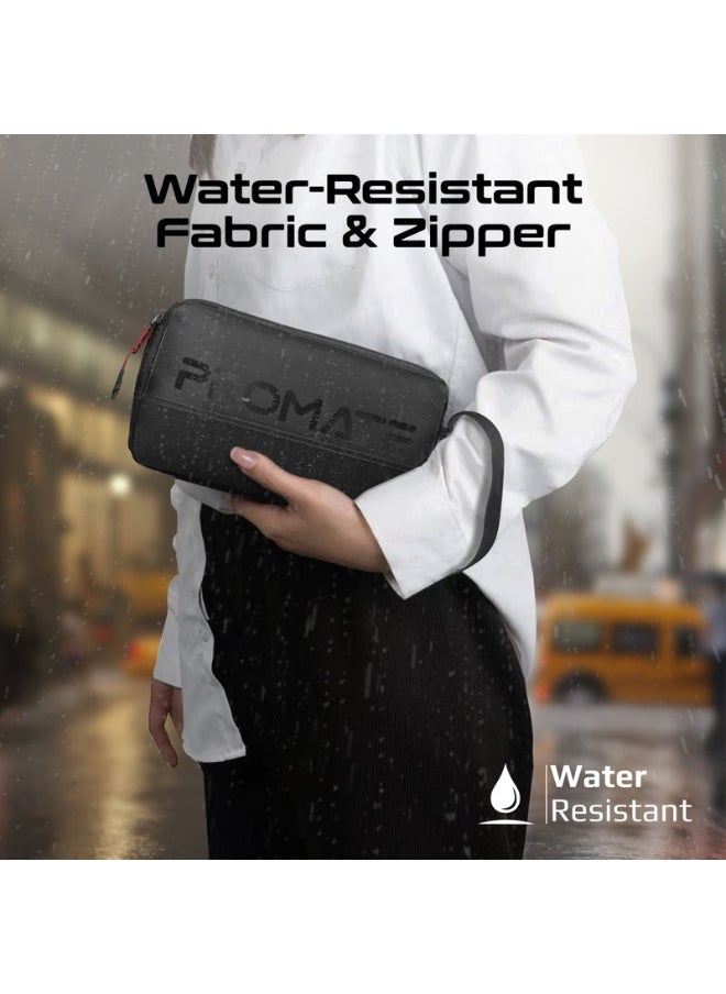 Promats Promate Lightweight Tech Essential Organizer Pouch Bag with Multiple Pockets  - Image 5